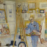 James Ensor, Skeleton Painting, 1895 or 1896, oil on panel;