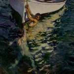 Joaquín Sorolla y Bastida, The White Boat, 1905, oil on canvas.