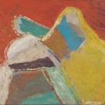 George McNeil, Medea, 1957, oil on linen, 64 x 80 inches;