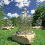 Jaume Plensa, I, you, she or he…, 2006, at Frederik Meijer Gardens & Sculpture Park;