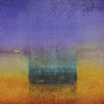 Scott Upton, Golden Sunrise, mixed media on canvas, 48 x 72 inches.
