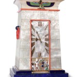 Egyptian striking clock owned by Mrs. George Blumenthal