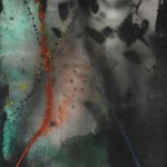 Ed Moses, Ban 3, 1989, acrylic on canvas, 96 x 78 inches