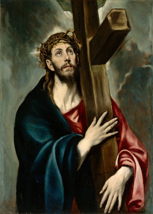 El Greco (Domenikos Theotokopoulos) and Workshop, Christ Carrying the Cross
