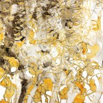 Katina Huston, Nasturtium With Gold, 2014,