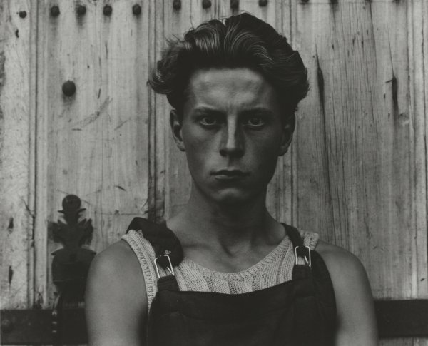 Paul Strand, Young Boy, Gondeville, Charente, France, 1951
