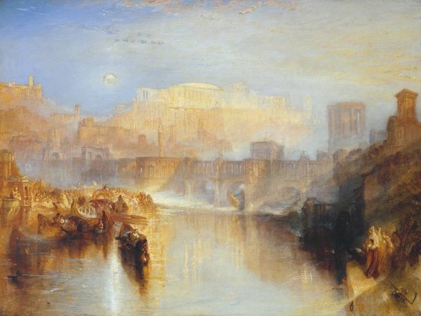 J.M.W. Turner, Ancient Rome; Agrippina Landing with the Ashes of Germanicus