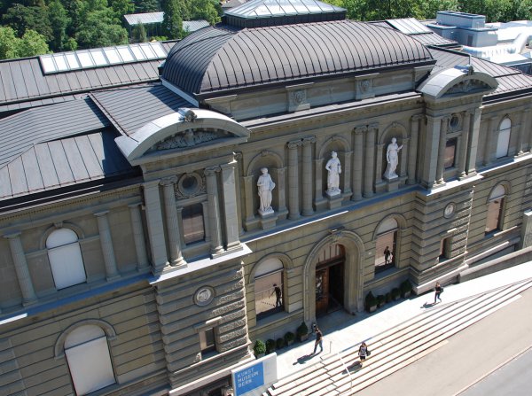 Exterior view of the Kunstmuseum Bern;