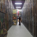 Storage area at the Kunstmuseum Bern in Bern, Switzerland.