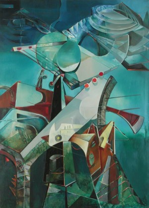 Enrico Donati, Tower of the Alchemist: Partie de l’ultrason, 1947