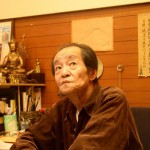 Collector Yasuyoshi Morimoto at home in Kyoto;
