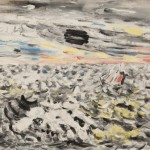 John Marin, Movement in Greys and Yellows, 1946