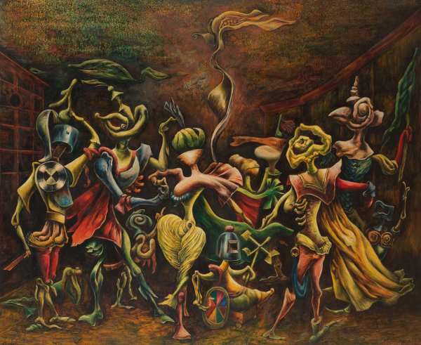 Kurt Seligmann, La Ronde (The Round Dance), 1940–41