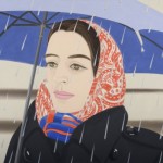 Alex Katz, Blue Umbrella #2, 1972