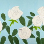 Alex Katz, White Roses 9, 2012