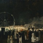 George Bellows, Outside the Big Tent, 1912