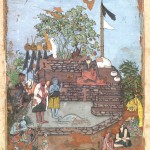 Dervish Receiving a Visitor, by the Bodleian Painter, Bijapur, circa 1610–20