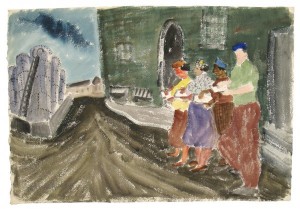 Milton Avery, Four Sketchers