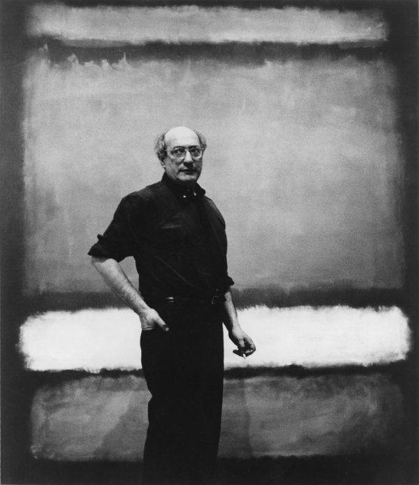 Mark Rothko with No. 7, 1960