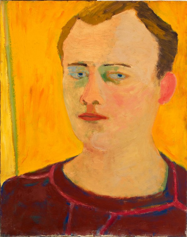 Elmer Bischoff, Self-Portrait, 1955