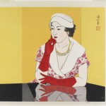 Ito Shinsui, A Woman in Western Dress, 1960