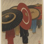 Friedrich (Fritz) Capelari, Umbrellas (Kasa), 1915