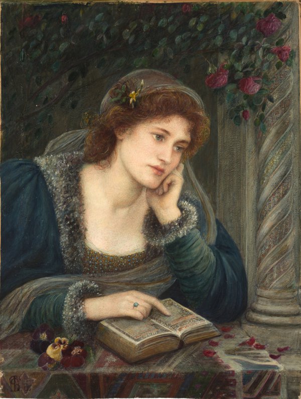 Marie Spartali Stillman, Beatrice, 1896