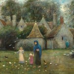 Marie Spartali Stillman, Kelmscott Manor: From the Field