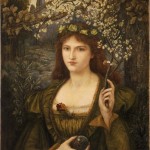 Marie Spartali Stillman, Madonna Pietra degli Scrovigni, 1884,
