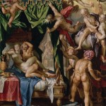 Joachim Anthonisz Wtewael, Mars and Venus Surprised by Vulcan, 1604–08