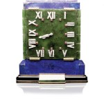 Egyptian Revival clock by Cartier