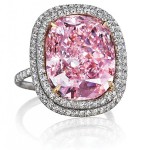 Grima; “Josephine,” cushion-shaped fancy vivid pink diamond, 16.05 carats.