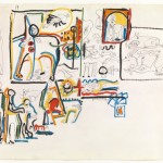 Jackson Pollock, Untitled (Animals and Figures), 1942