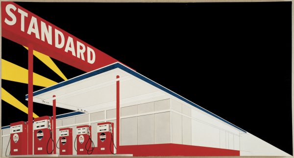 Edward Ruscha, Standard Station, Amarillo, Texas, 1963