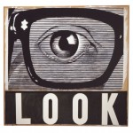 Joe Tilson, LOOK!, 1964.