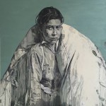 Hung Liu, Cotton Picker, 2015