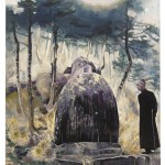 Hung Liu, Grandfather’s Rock, 2013