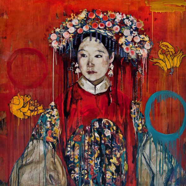 Hung Liu, Manchu Bride, 2015
