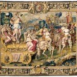 A Chariot of Triumph Drawn by Four Piebald Horses