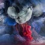 Kim Keever, Abstract 6196, 2013.