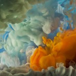 Kim Keever, Abstract 10166, 2014;