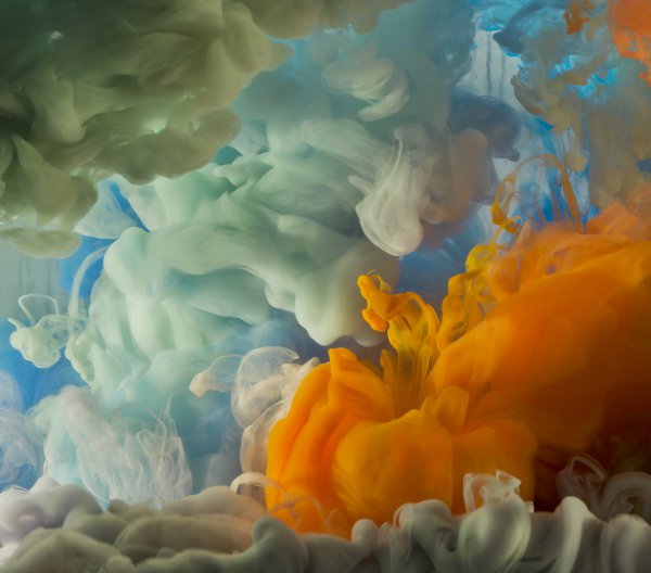 Kim Keever, Abstract 10166, 2014;