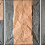 Claudio Bravo, Tríptico beige y gris/Beige and Gray Triptych, 2010