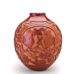 Tammy Garcia, parrot motif jar, 1995