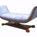 Biedermeier chaise lounge, Vienna
