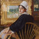 William Merritt Chase, A Study (also known as The Artist's Wife)