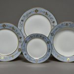 set of Sèvres plates designed by Roberto Matta