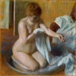 Edgar Degas, Woman in a Tub, circa 1883