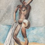 Pablo Picasso, Bather, winter 1908–09