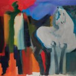 Walter Quirt, Man and Horse, 1959–62